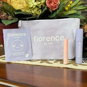 Brand New Florence By Mills Look Alive Brightening Eye Cream Mascara Gel Pads